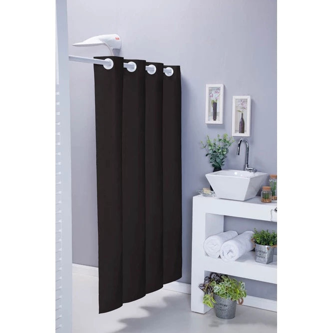 Cortina Para Box Pvc Impermeável AntiMofo 1.40 x 1.30m