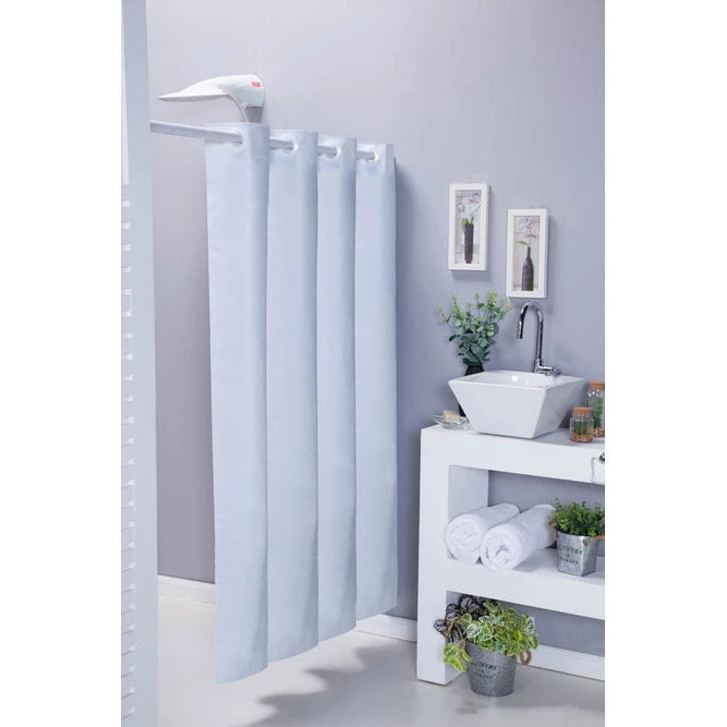Cortina Para Box Pvc Impermeável AntiMofo 1.40 x 1.30m